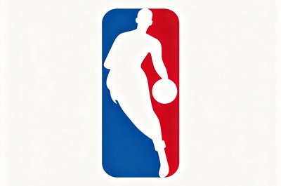 美国职业篮球联赛NBA经典红蓝标志，代表世界最高水平篮球赛事
